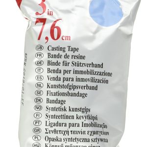 3M Health Care 82003L Plus – Cinta de fundición, 3 pulgadas x 4 yardas, color azul claro (paquete de 10) 3M Health Care 82003L Plus – Cinta de fundición, 3 pulgadas x 4 yardas, color azul claro (paquete de 10)
