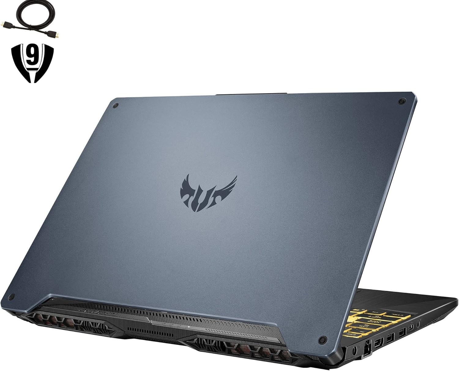 ASUS TUF F15 – Laptop para juegos de 144 Hz, 15.6 pulgadas FHD, Intel Core i5-10300H, 16 GB de RAM, 512 GB SSD + 1 TB HDD, NVIDIA GeForce GTX 1650,