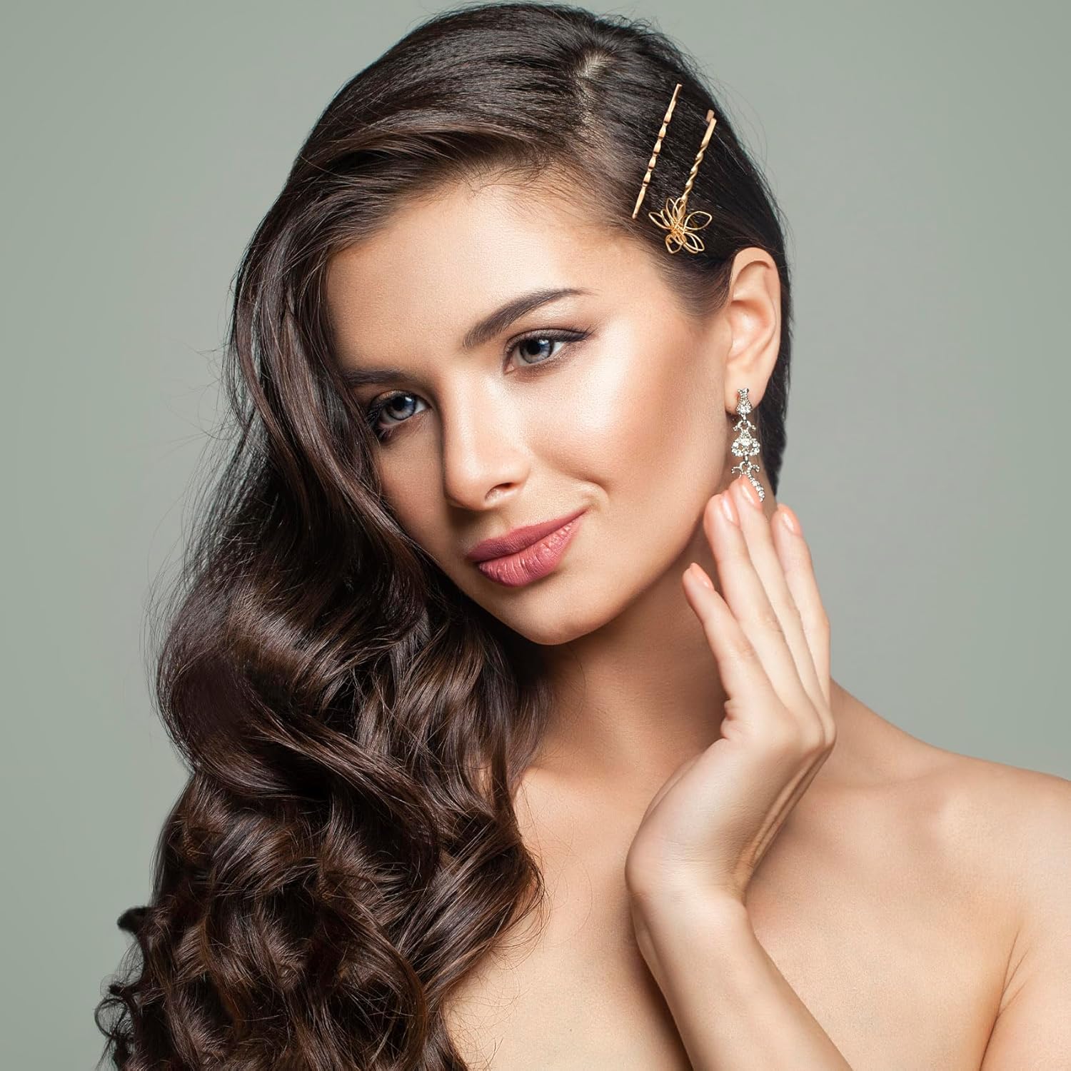 24 horquillas de perlas para el cabello, pinzas decorativas de perlas para el cabello, pinzas de perlas de metal para el cabello, pinzas para el