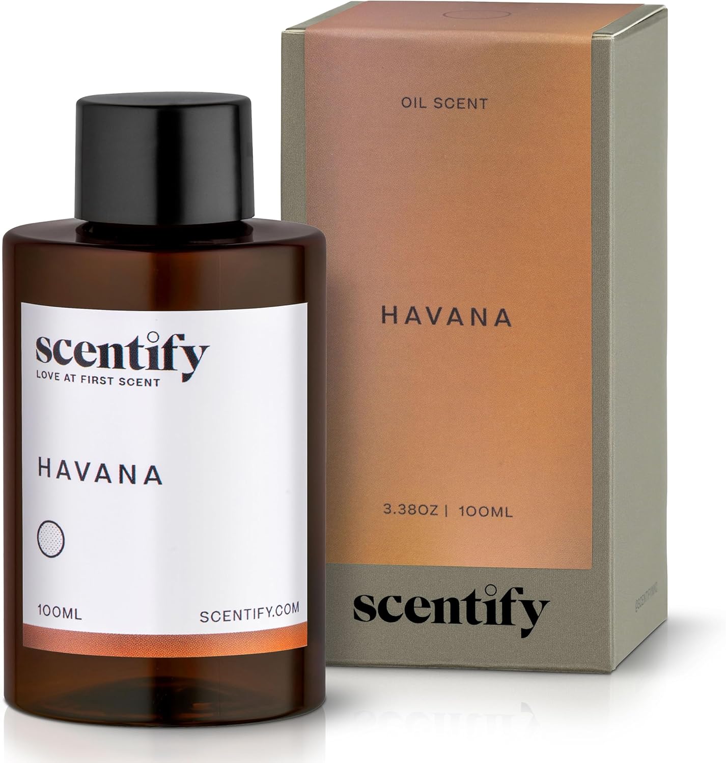 Scentify – Aroma de aceite aromático Havana para difusores de aceite  Lujoso aceite aromático con aromas de musgo de roble, ron, pimentón, caoba