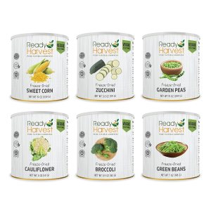 Ready Harvest Alimentos integrales liofilizados para almacenamiento de alimentos de emergencia, suministros de campamento y kits de supervivencia Ready Harvest Alimentos integrales liofilizados para almacenamiento de alimentos de emergencia, suministros de campamento y kits de supervivencia
