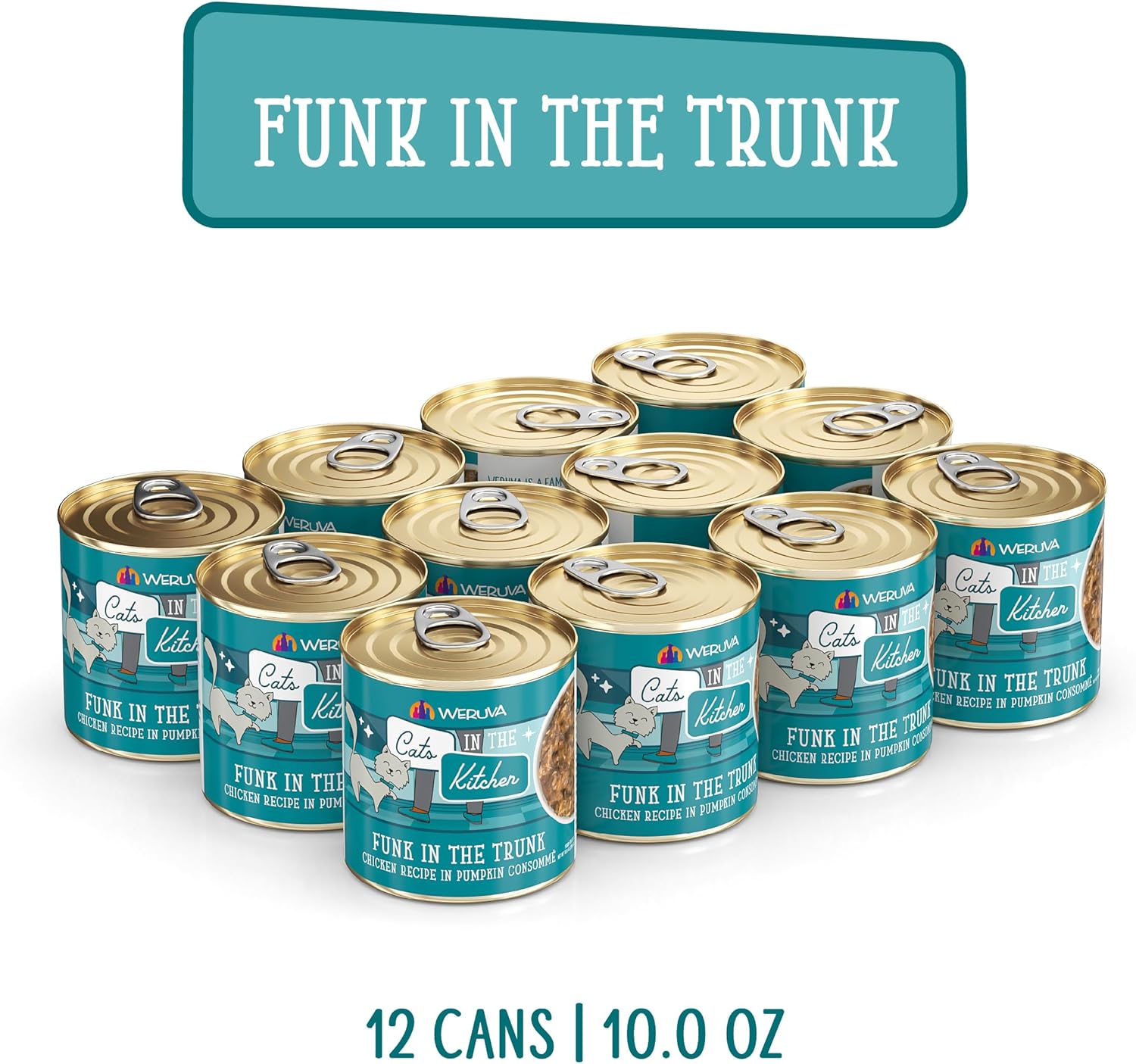 Weruva Cats in The Kitchen – Latas de comida para gatos sin granos