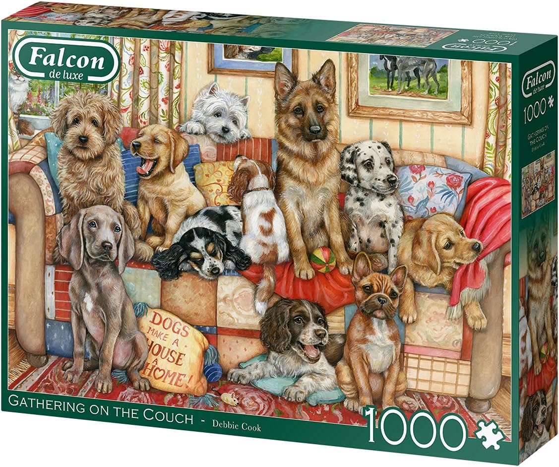Jumbo Juguetes, reunión en el sofá, para edades de 120 años, multicolor, 1000