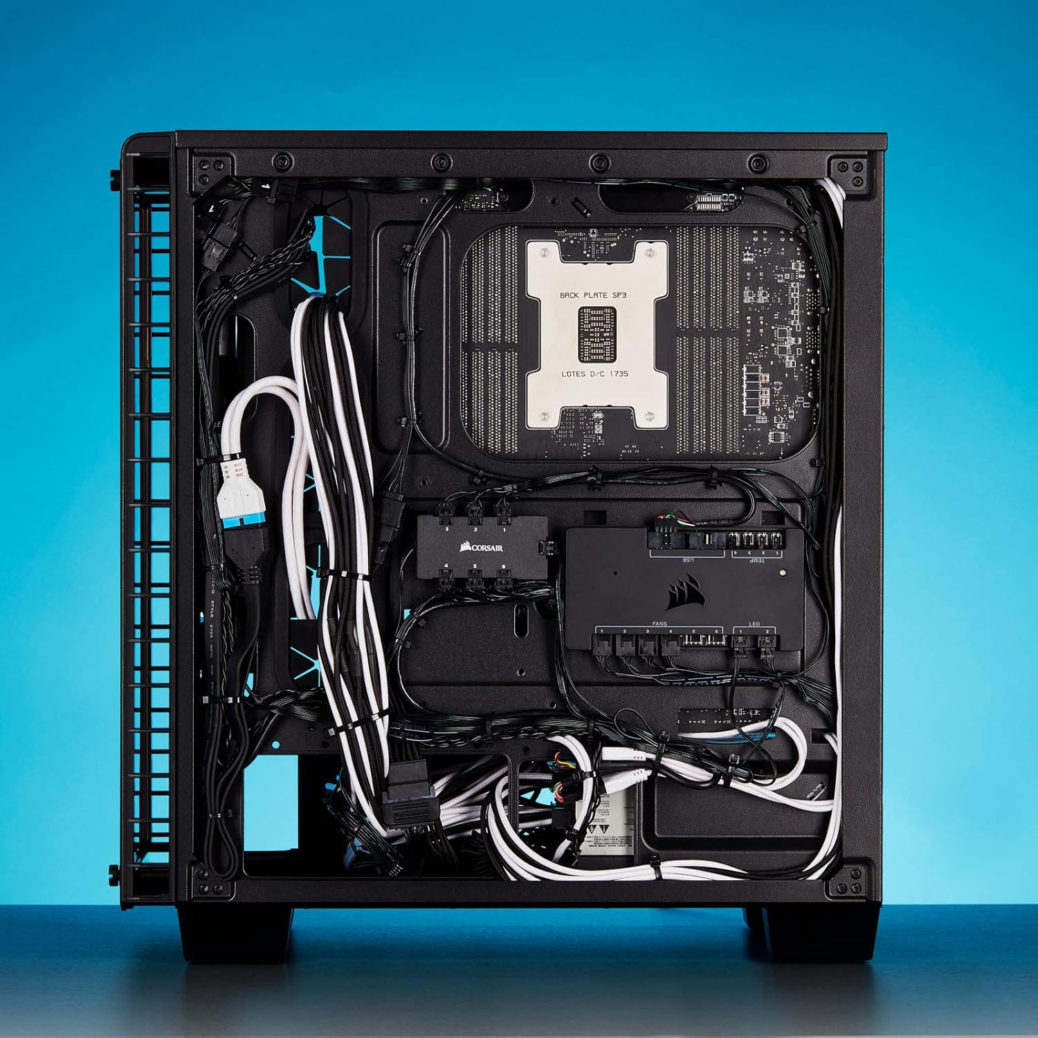 Corsair Cables EPS12VATX12V prémium con funda individual, color blanco, para fuentes de alimentación Corsair