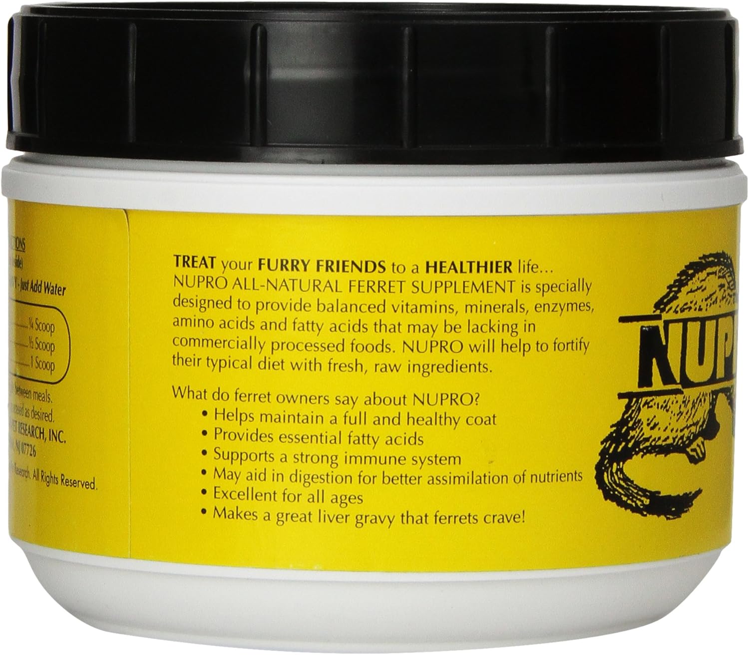 Nupro Suplemento natural para hurones (1 lb)