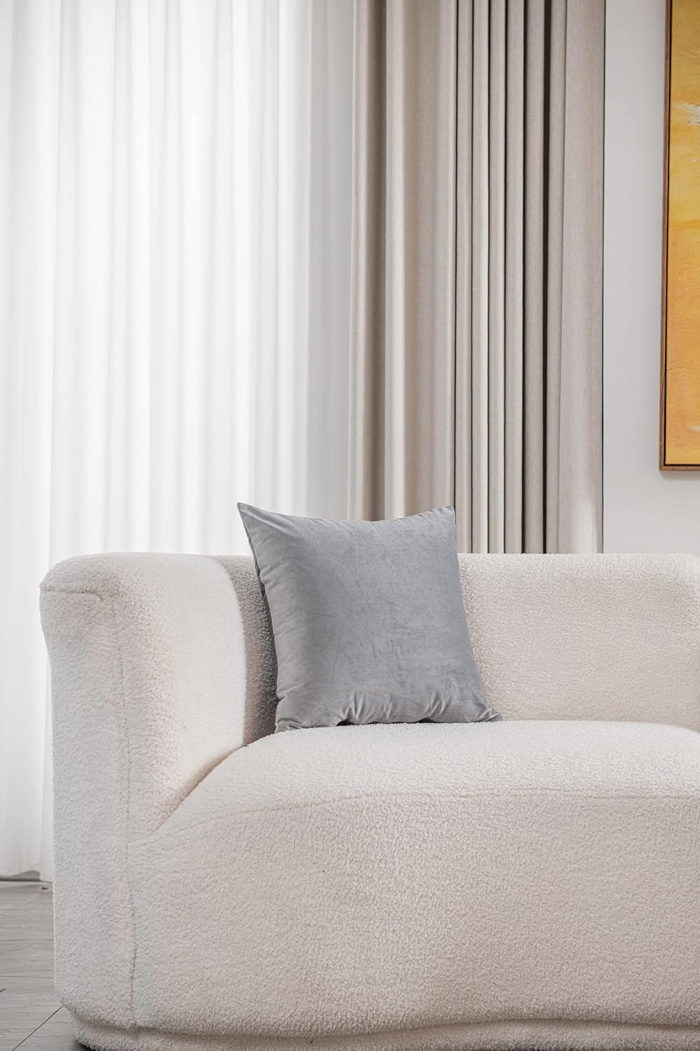 Dezene – 2 fundas decorativas de terciopelo para almohada