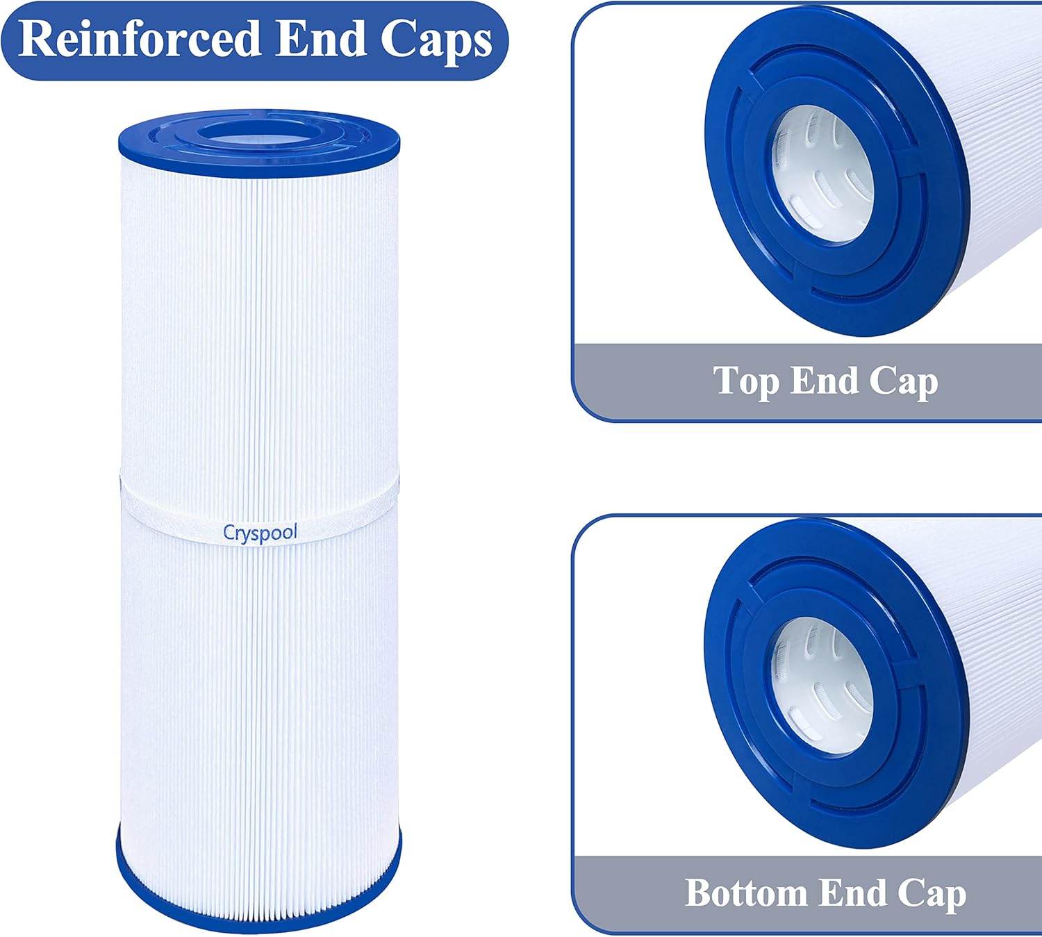 Filtro de spa de 50 pies cuadrados compatible con C-4950, PRB50-IN, FC-2390, Guardian 413-212-02, filtro serie J200, 03FIL1600,373045, repuestos de