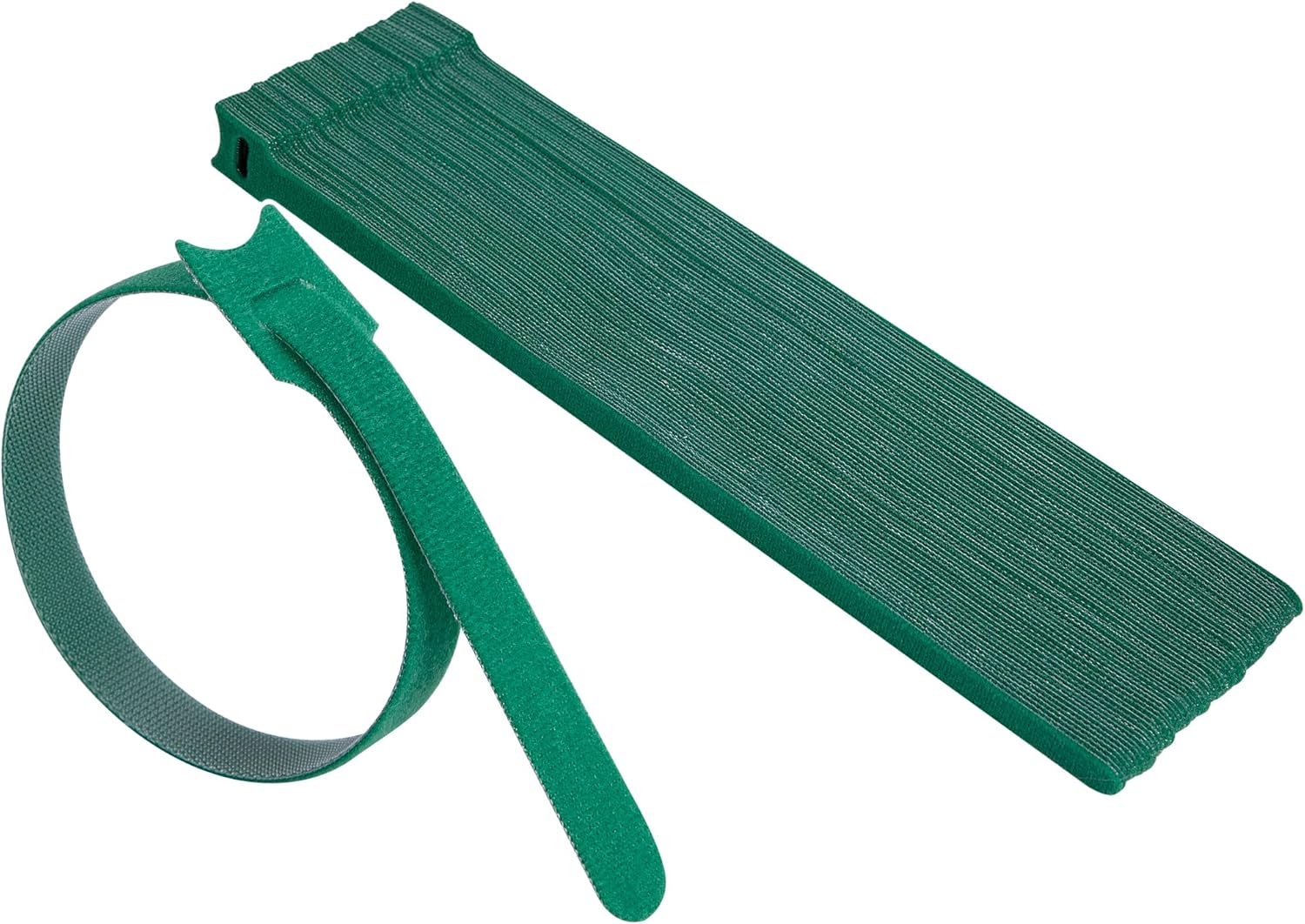 60 lazos de guirnalda de Navidad  lazos ajustables de 12 pulgadas  Correas reutilizables de nailon para plantas de jardín para árbol de Navidad,