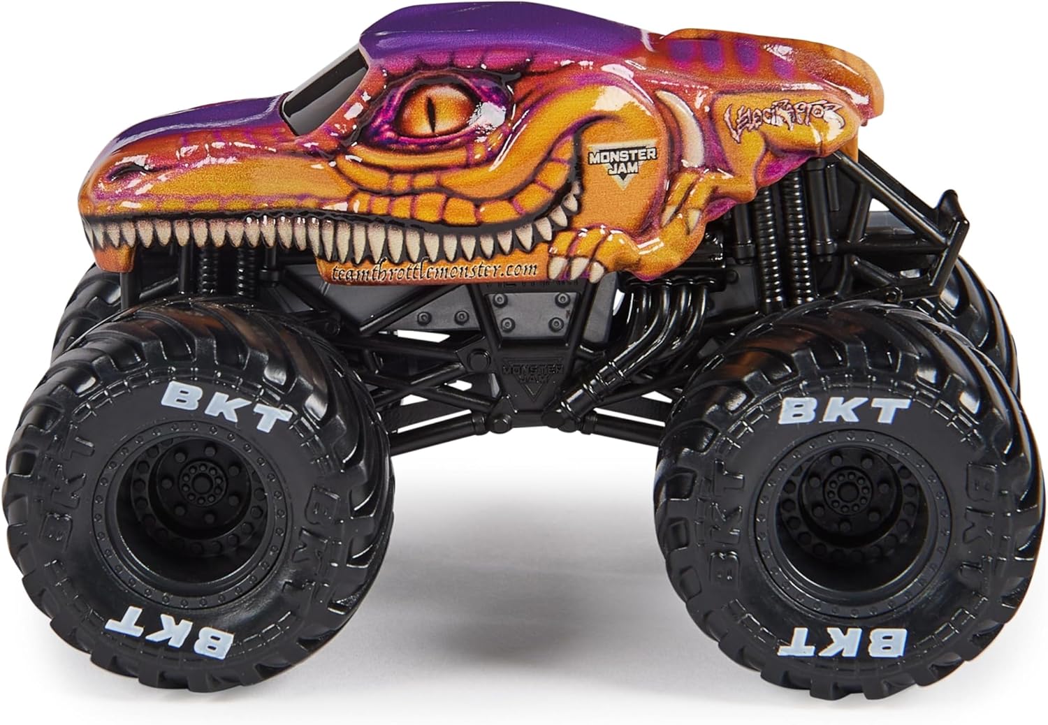 Monster Jam 2023 Spin Master 164 Camión fundido a troquel Serie 32 Arena Favoritos Velociraptor