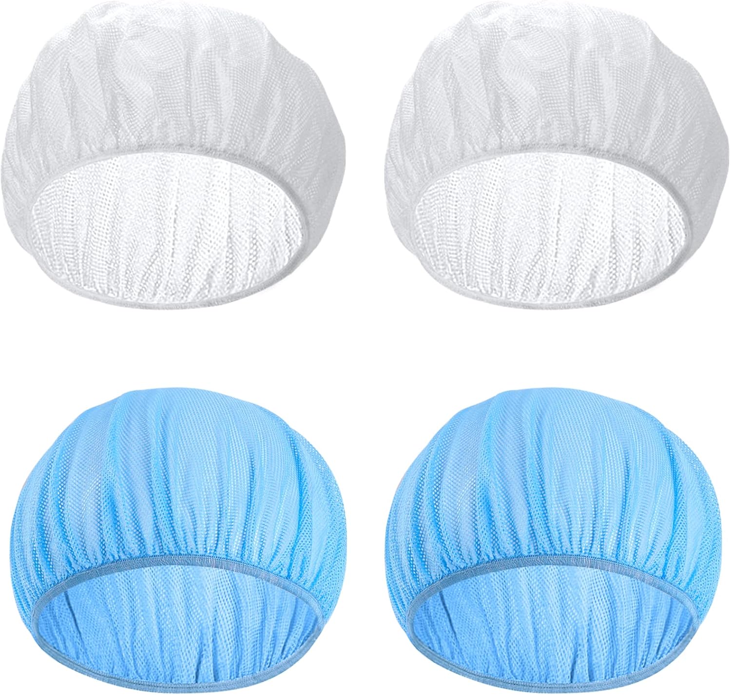 Gorro de malla para dormir, 4 unidades, red para el cabello para mujer, red de pelo para dormir, gorro de malla nocturna para protección del cabello