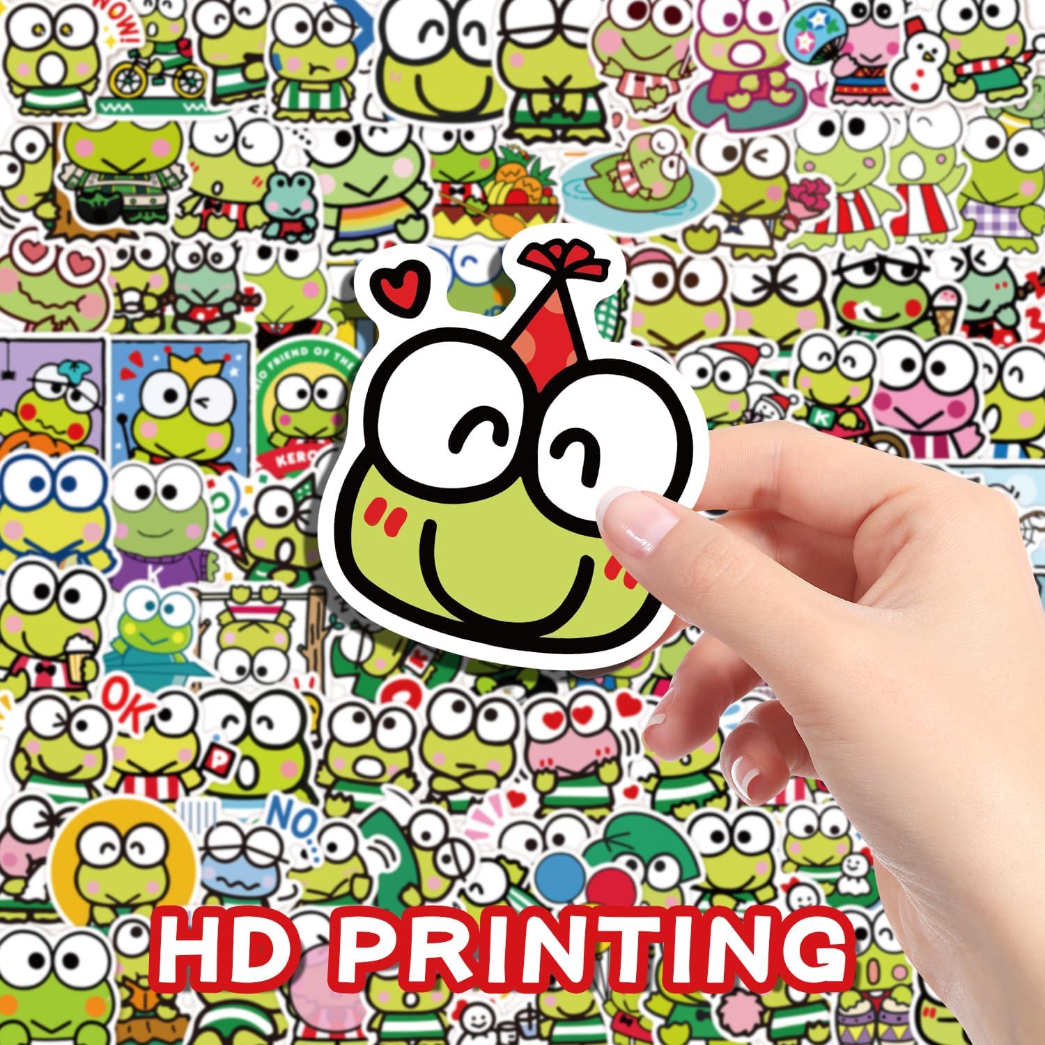 100 calcomanías de dibujos animados kawaii, calcomanías de vinilo impermeables para laptop, botellas de agua, patineta, guitarra, niños, niñas,