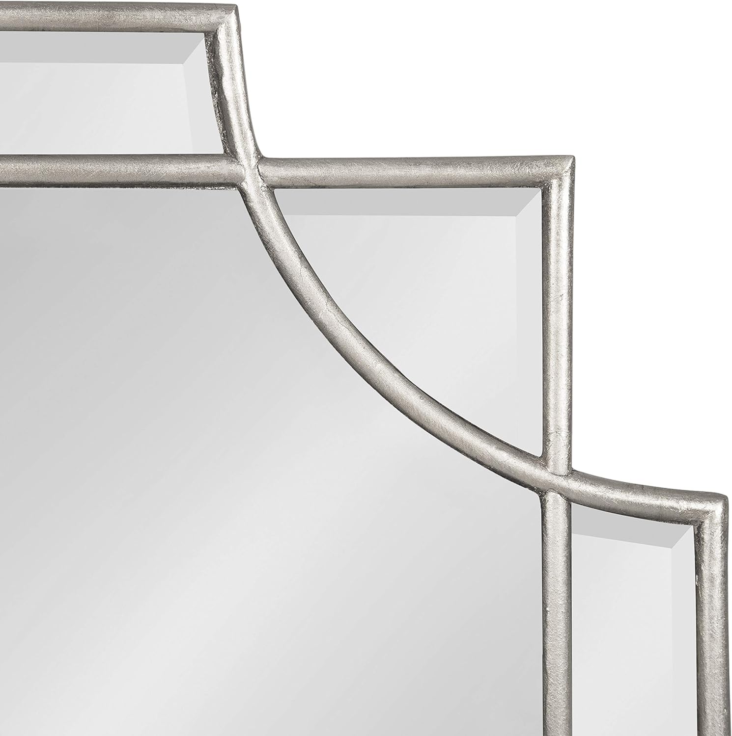 Kate and Laurel – Espejo elegante de pared Minuette Glam con un encanto bohemio para decoración tradicional del hogar (16 x 42 pulgadas, color