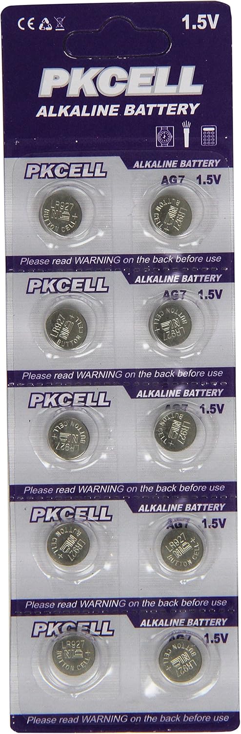 BlueDot Trading AG7 – Pilas alcalinas de botón de 1.5 V SR57, LR57, SR927, SR926, LR927 para audífonos, reloj, juguetes, otros productos