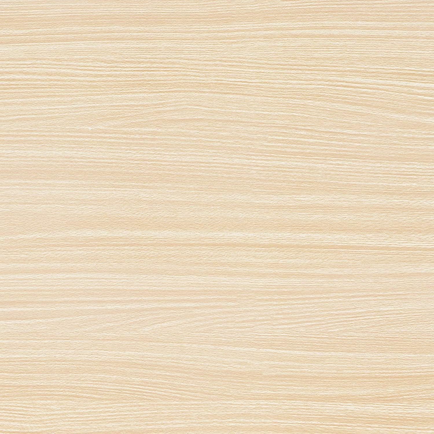 Papel de contacto de grano de madera de arce para despegar y pegar, 17.7 x 590 pulgadas, extraíble, autoadhesivo, decorativo, papel tapiz de madera,