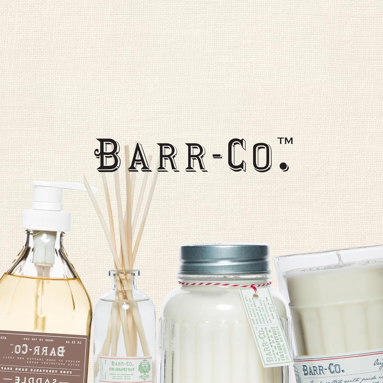 Barr-Co. Original Scent – Juego de jabón de 3 piezas