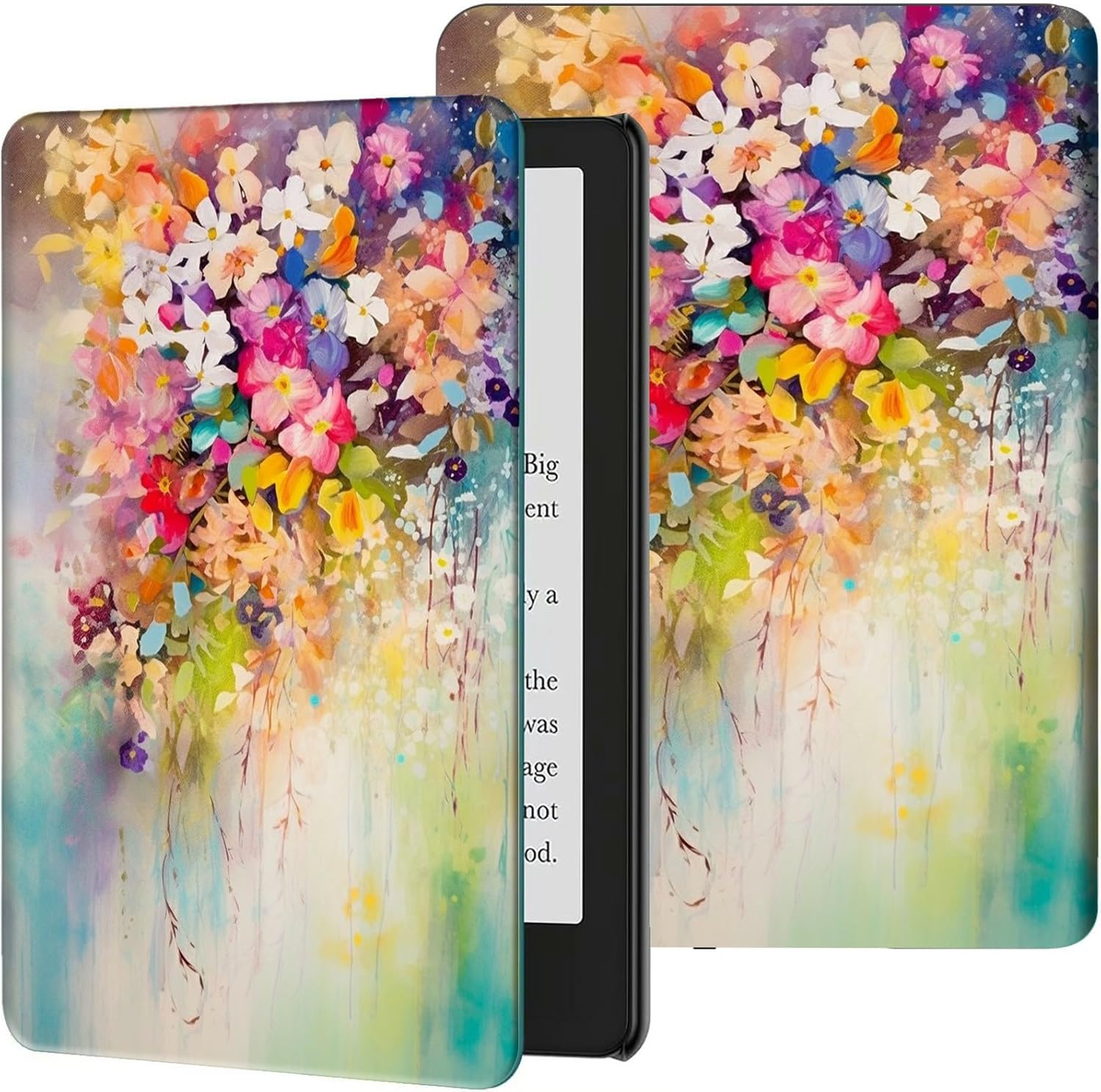 Funda para Kindle Paperwhite de 11 generación 2021 de 6.8 pulgadas y Kindle Paperwhite Signature Edition, delgada, ligera, de piel sintética, con