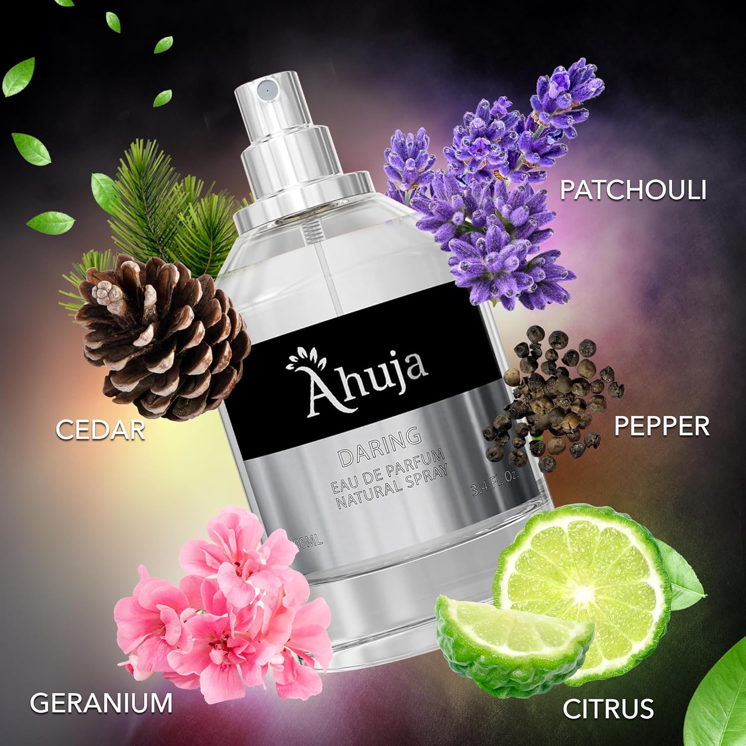 AHUJA Atrevido Eau De Parfum Para Hombre 3.4 fl oz