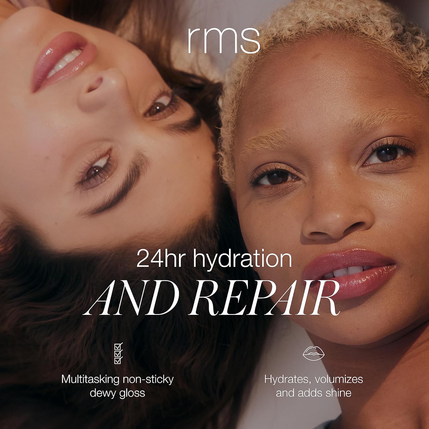 RMS Beauty Liplights Cream Lip Gloss – Lip Plumper, Lip Balm & Lip Gloss with Jojoba Oil, Hydrating Lip Tint & Lip Plumper Gloss, Tinted Lip Gloss