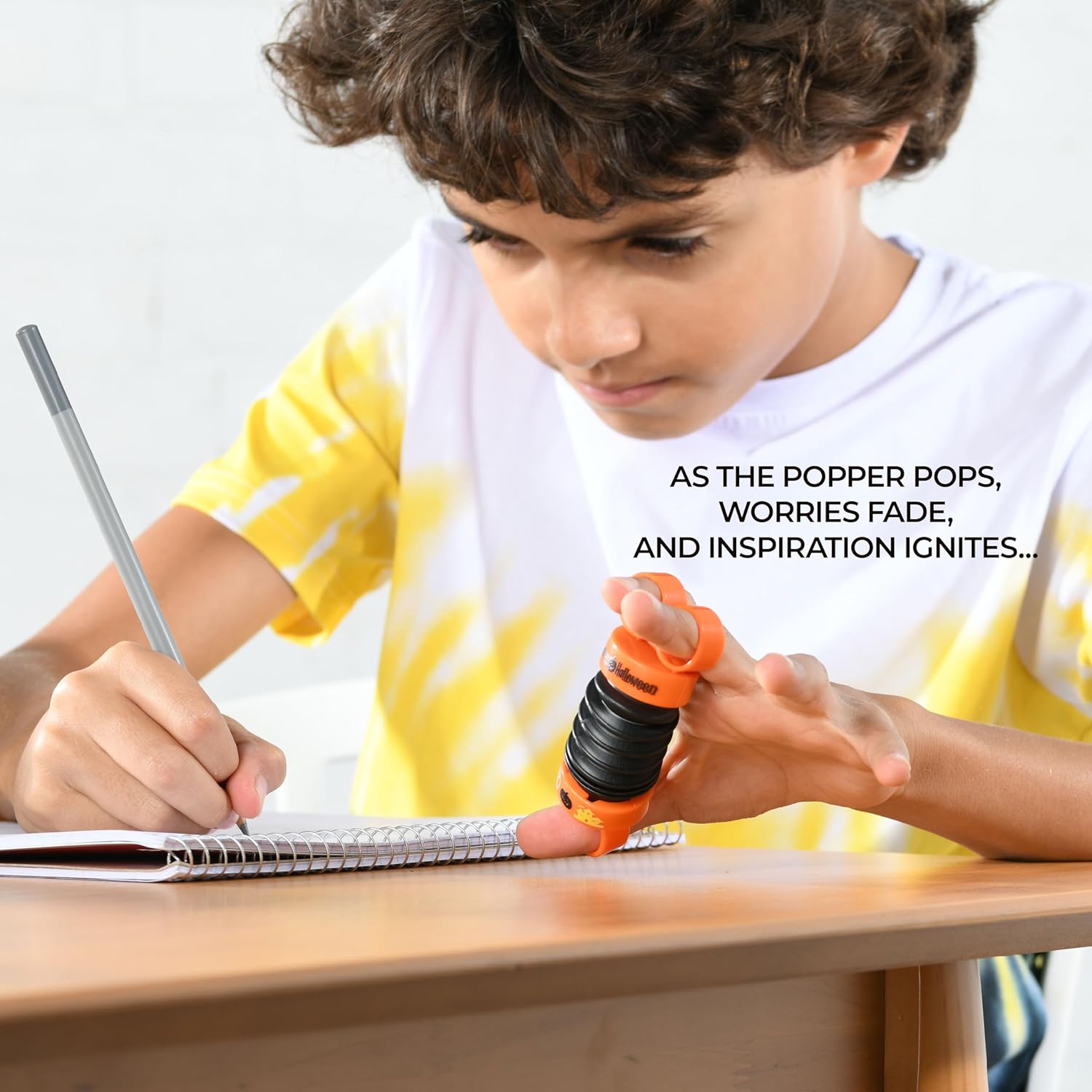 Regalos de fiesta de Halloween a granel stargo Finger Poppers Fidget Toy  Relleno de Halloween sin dulces Juguete de truco o trato para niñas y