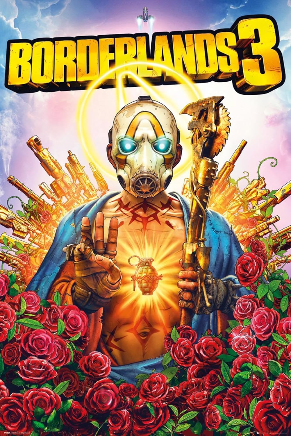 AllPosters Póster estándar de pared Borderlands 3 – Cubierta, 24×36