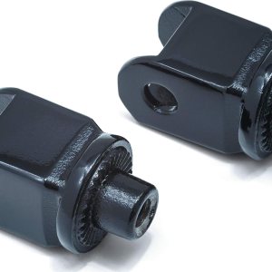 Kuryakyn 8863 Adaptadores de clavija de montaje macho estriado para estriberas delanteras y tablas de suelo motocicletas Honda 1996-2018, negro Kuryakyn 8863 Adaptadores de clavija de montaje macho estriado para estriberas delanteras y tablas de suelo motocicletas Honda 1996-2018, negro
