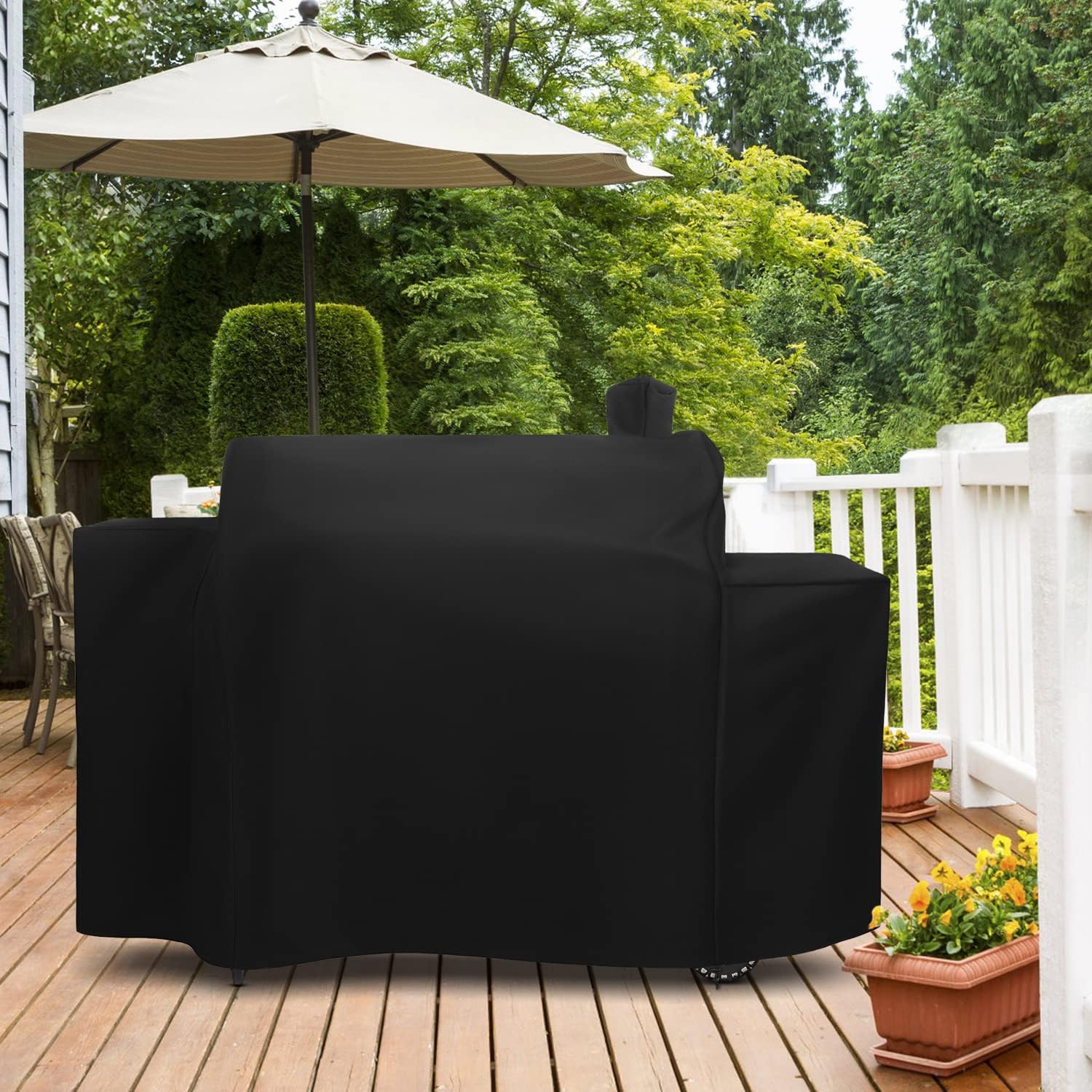 Funda para parrilla Pit Boss 1100 Pro Series, resistente e impermeable, cubierta de parrilla de pellets de madera, protección para todo tipo de