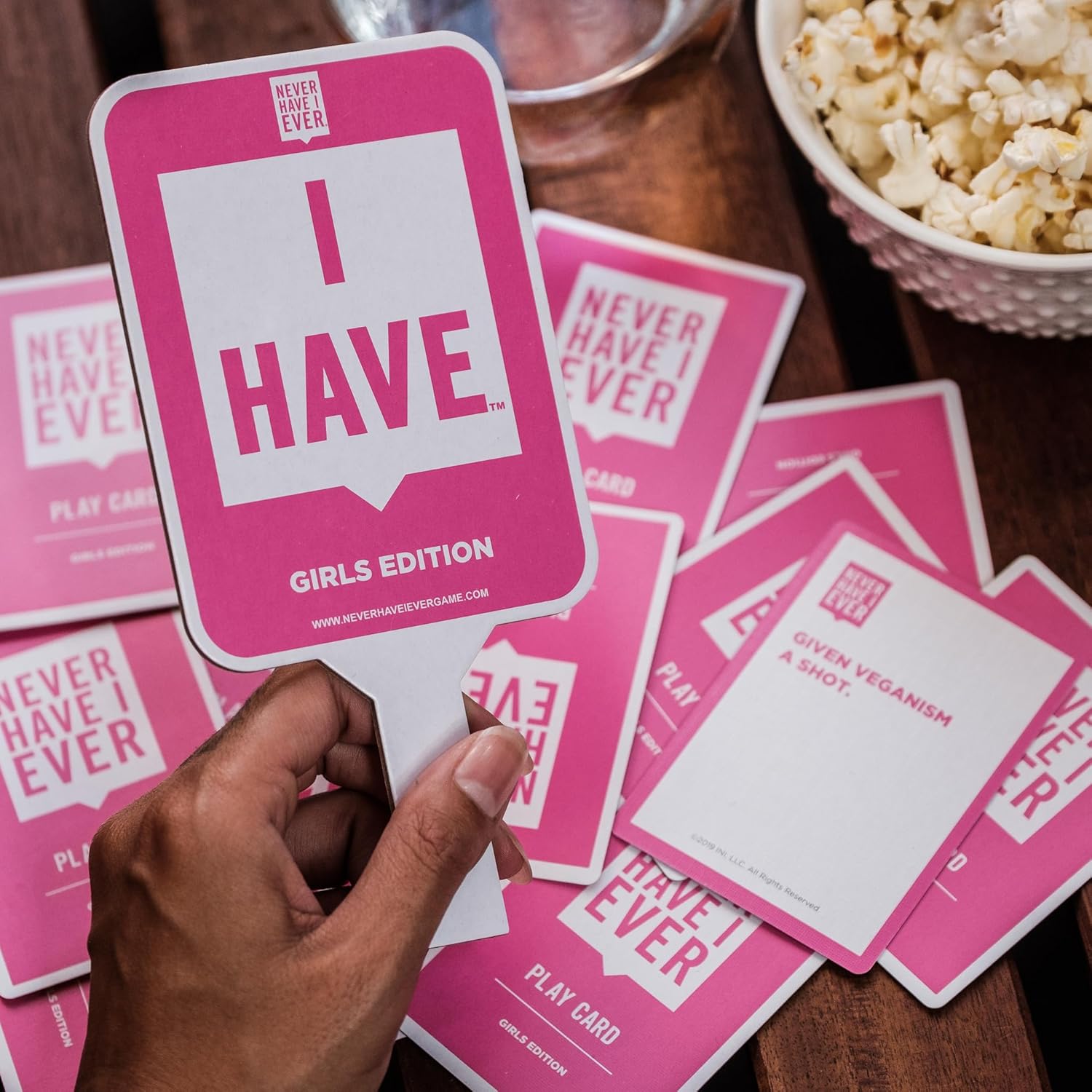 Never Have I Ever Paletas  Juego de 10 paletas  Accesorio divertido para juegos de fiesta nocturna para adultos  Uso con Never Have I Ever Girl