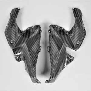Paneles laterales interiores de fibra de carbono para Kawasaki Z900 2020-2023 Paneles laterales interiores de fibra de carbono para Kawasaki Z900 2020-2023