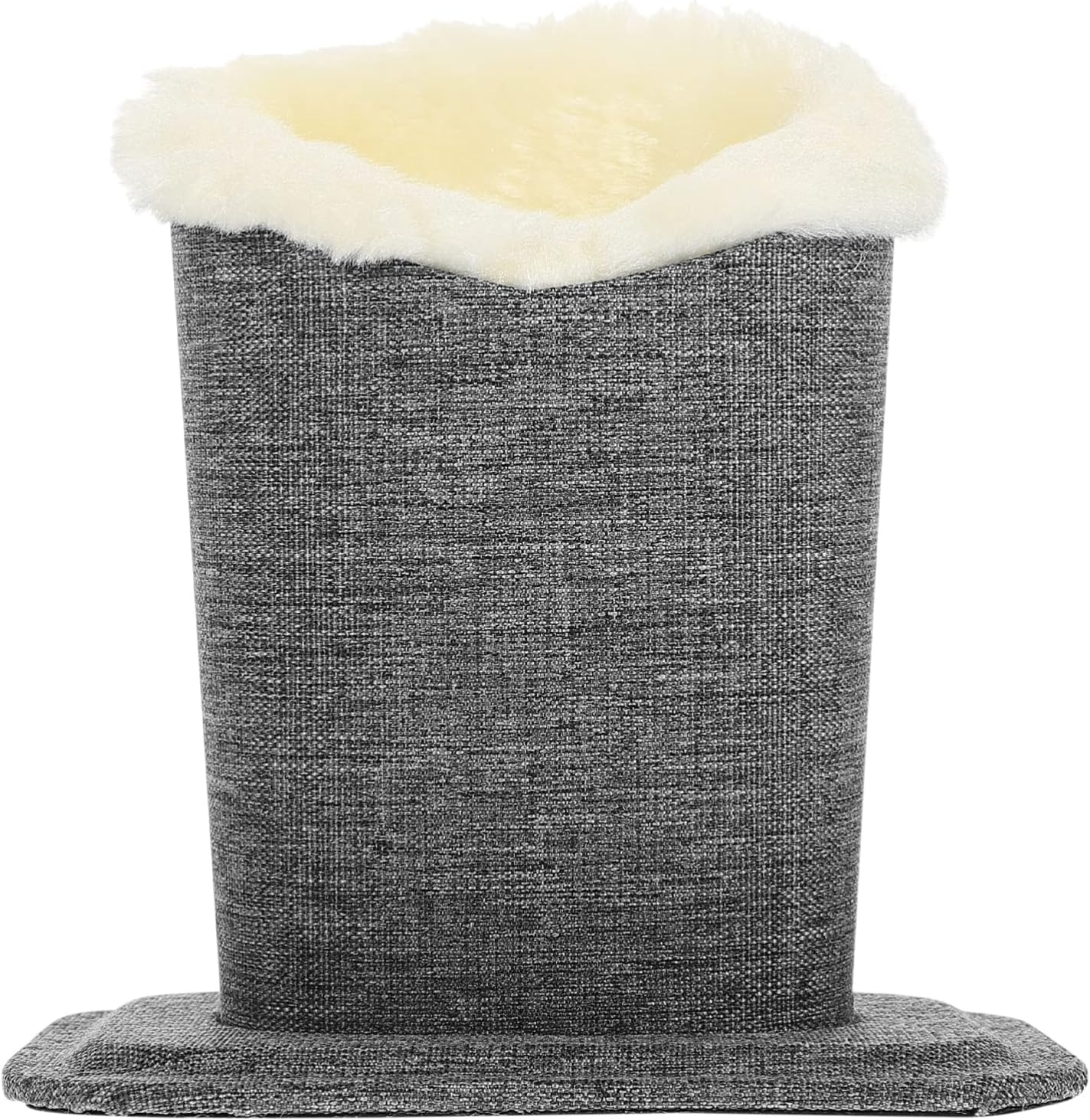 COHEALI Soporte para gafas de sol de felpa para escritorio, soporte de gafas de felpa, soporte de exhibición de gafas de sol de felpa, Gris