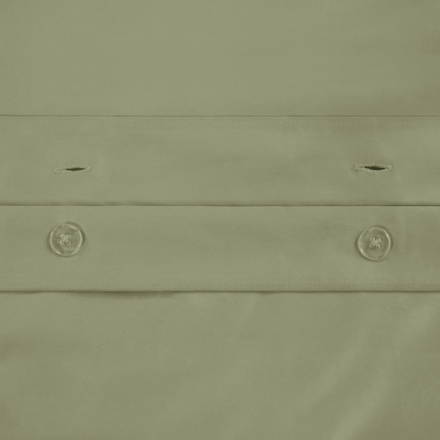 SUPERIOR Juego de funda de edredón de algodón egipcio de 1000 hilos, incluye 1 funda de edredón con cierre de botón, 2 fundas de almohada,
