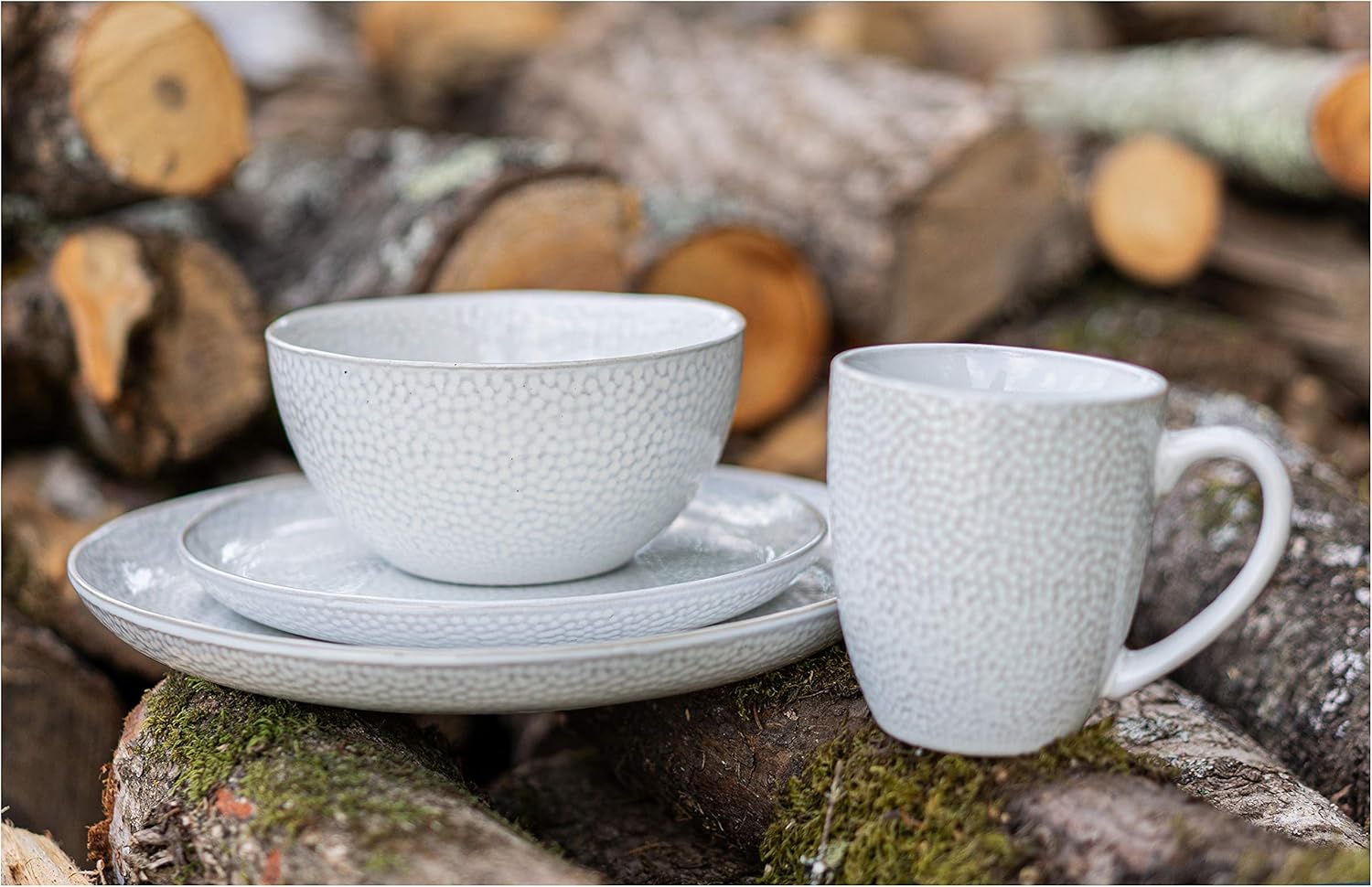 S4 Serene – Taza de 12 onzas, crema