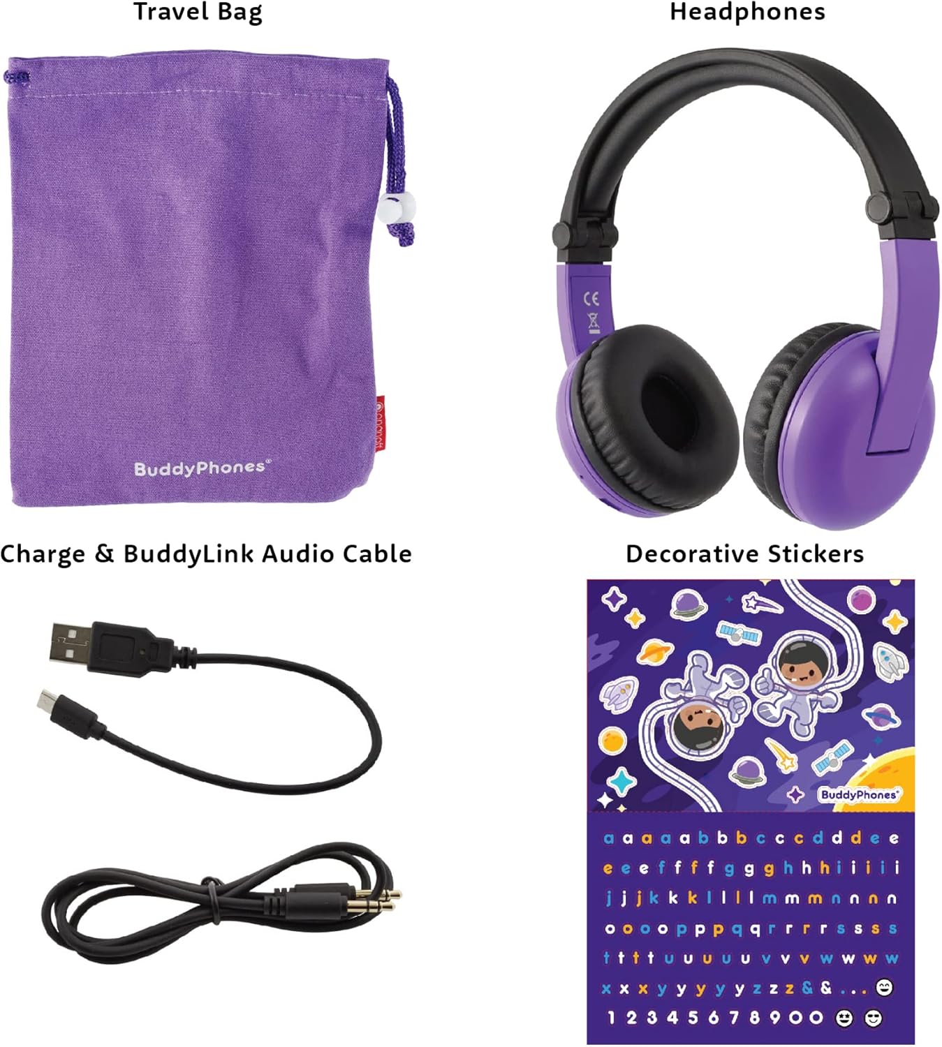 Hecho para Tienda, auriculares Bluetooth para niños de 3 a 7 años