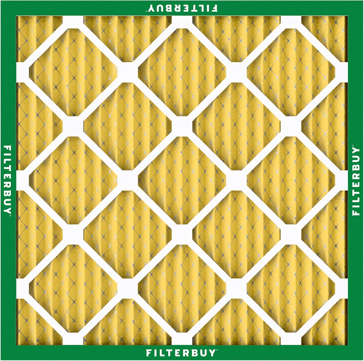 Filterbuy Filtro de aire MERV 11 de 11.25 x 11.25 x 1 pulgadas, defensa contra alérgenos (paquete de 1), filtros de aire plisados HVAC para calderas