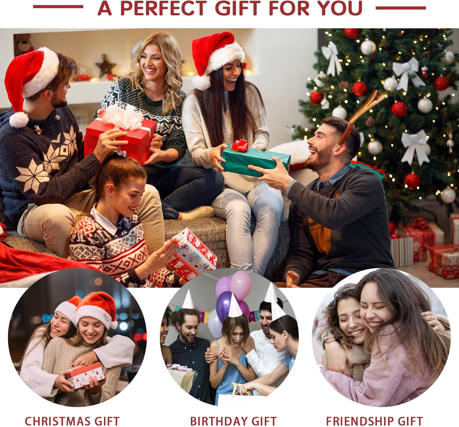 Regalo para mejor amiga para mujeres, regalos de amistad para mujeres, regalos de mejor amiga para mujeres, regalos de Navidad, regalos de