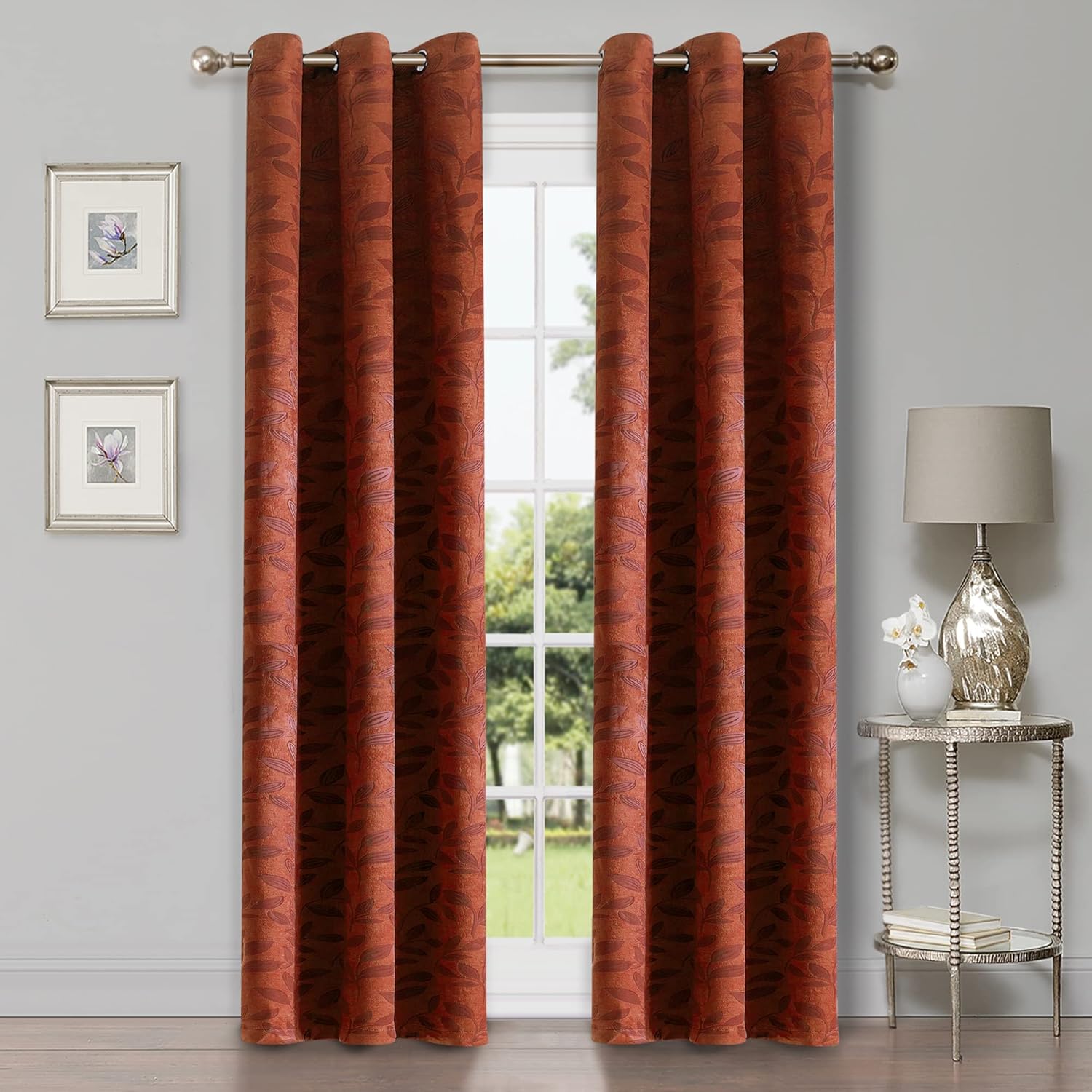 Superior Cortinas opacas, decoración de ventana de oscurecimiento de habitación para dormitorio, bloqueo solar, térmicas, cortinas bohemias