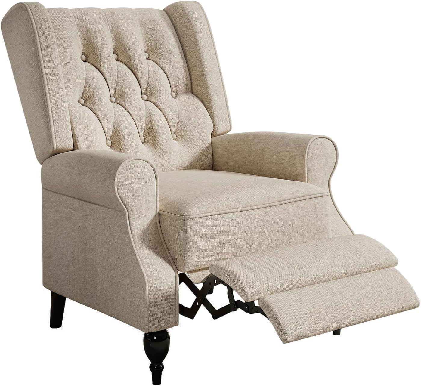 Jocisland Wingback – Silla reclinable para adultos, respaldo alto, sillas reclinables para sala de estar, silla copetuda para club, sillón de
