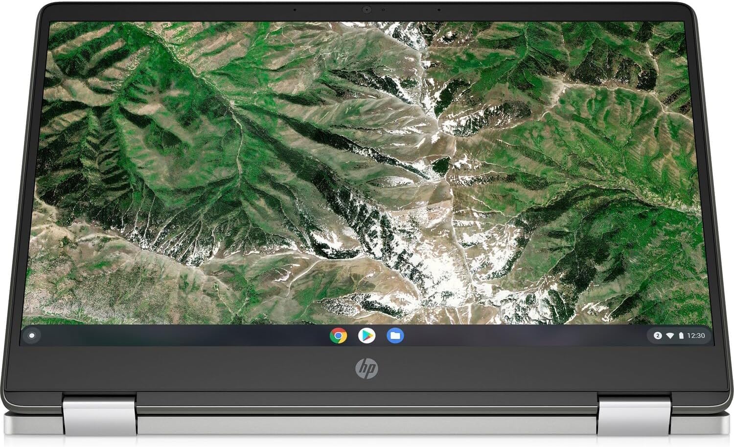 HP Laptop Chromebook x360 FHD de 14 pulgadas, Pentium Silver N5030 4 GB de RAM, 64 GB de almacenamiento de computadora eMMC, tableta portátil con