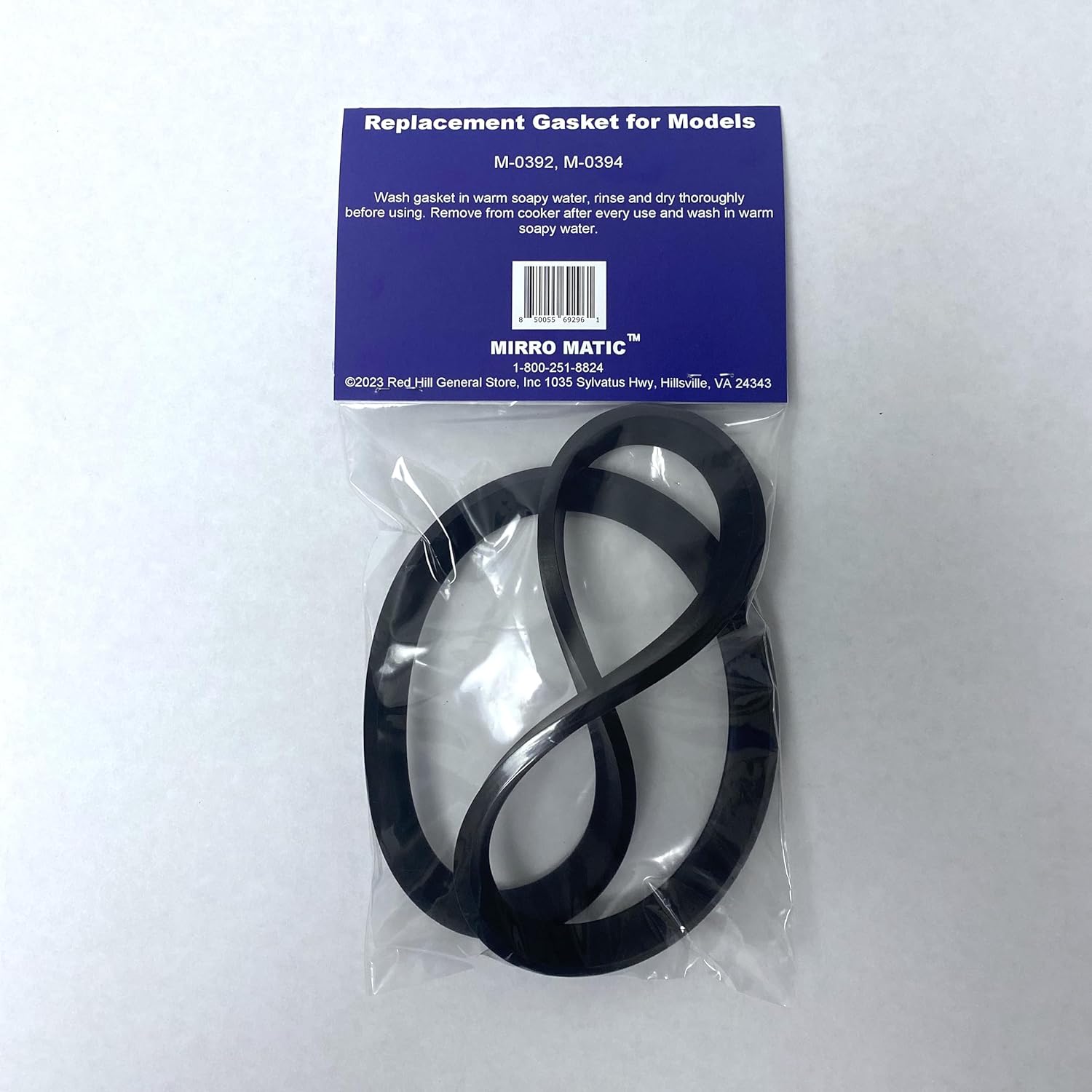 S-9896 Junta de repuesto para ollas a presión Mirro y Mirro Matic Compatible con los modelos M-0392 M-0394. Pieza original de Mirro Matic