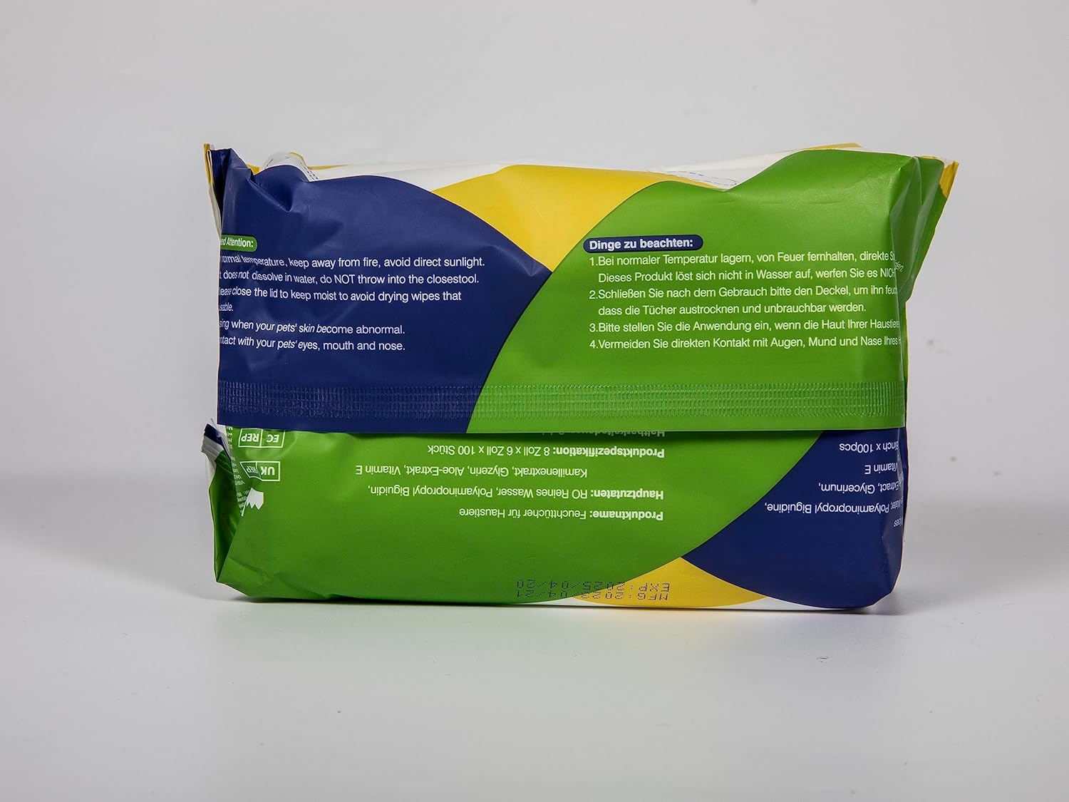 Pawaboo Toallitas para perros para patas y traseros, toallitas hipoalergénicas sin perfume para perros y gatos, toallitas suaves y gruesas para