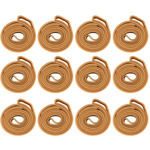 IDL Packaging Bandas de goma fuertes, elásticas y flexibles de 34 pulgadas, paquete de 12, beige, 2 veces de elasticidad, 80% goma natural, bandas IDL Packaging Bandas de goma fuertes, elásticas y flexibles de 34 pulgadas, paquete de 12, beige, 2 veces de elasticidad, 80% goma natural, bandas