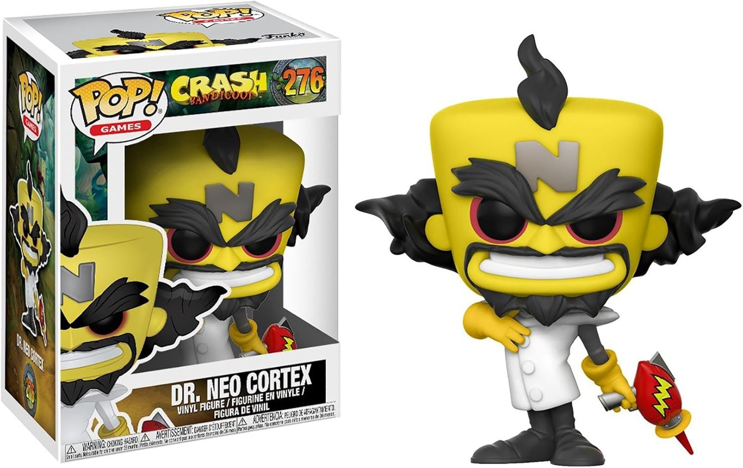 Funko POP Juegos Crash bandicoot-neo Cortex Collectible figura
