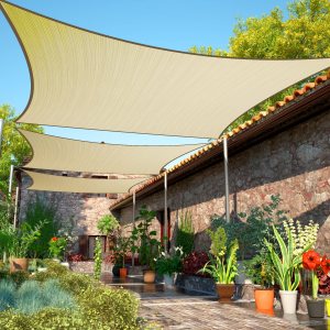 ShadeMart Parasol rectangular de 14 x 20 pies, protección solar UPF50, smTAPR1420, permeable al agua y al aire y resistente a los rayos UV, ShadeMart Parasol rectangular de 14 x 20 pies, protección solar UPF50, smTAPR1420, permeable al agua y al aire y resistente a los rayos UV,