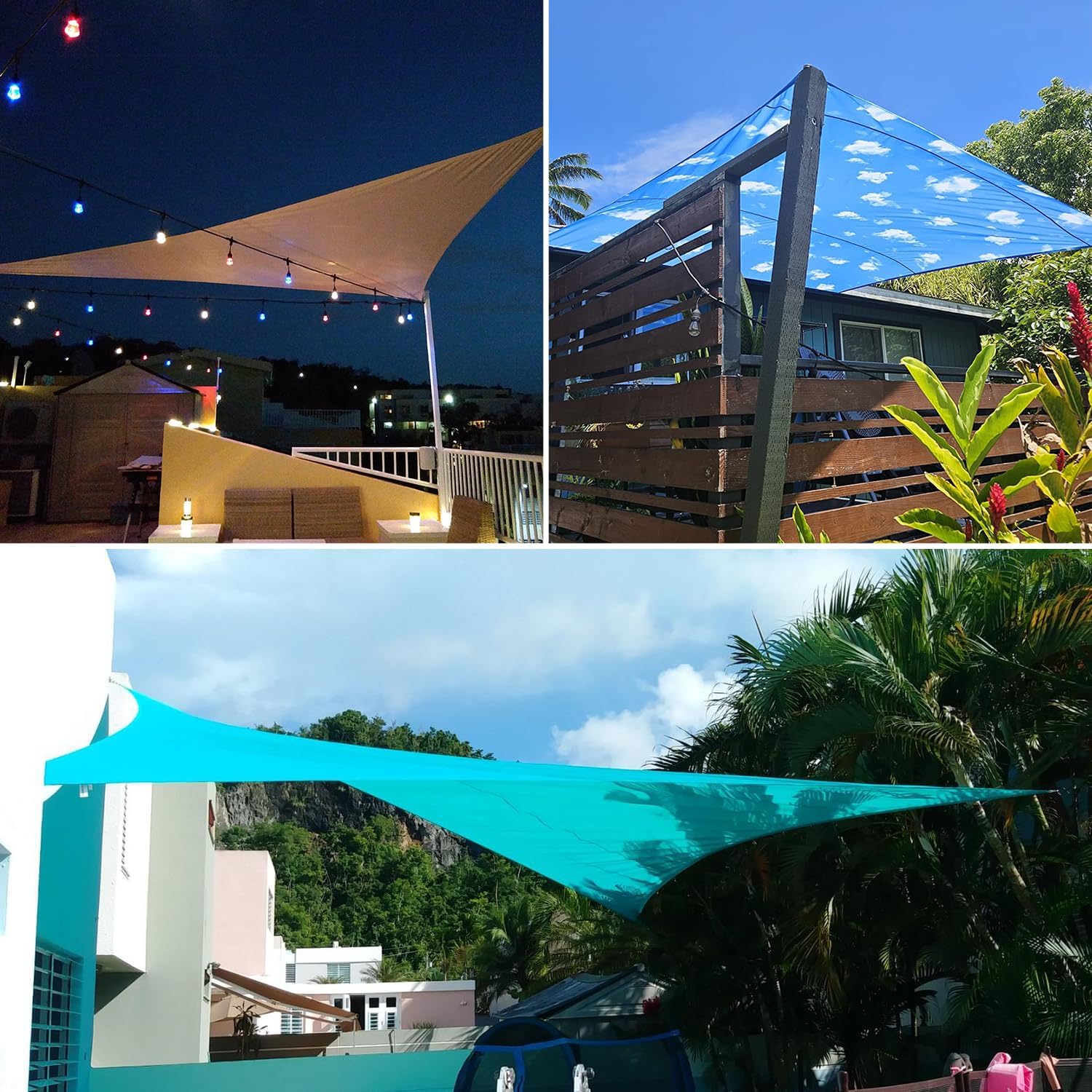 Patio Paradise Ft 260 GSM – Toldo impermeable rectangular.