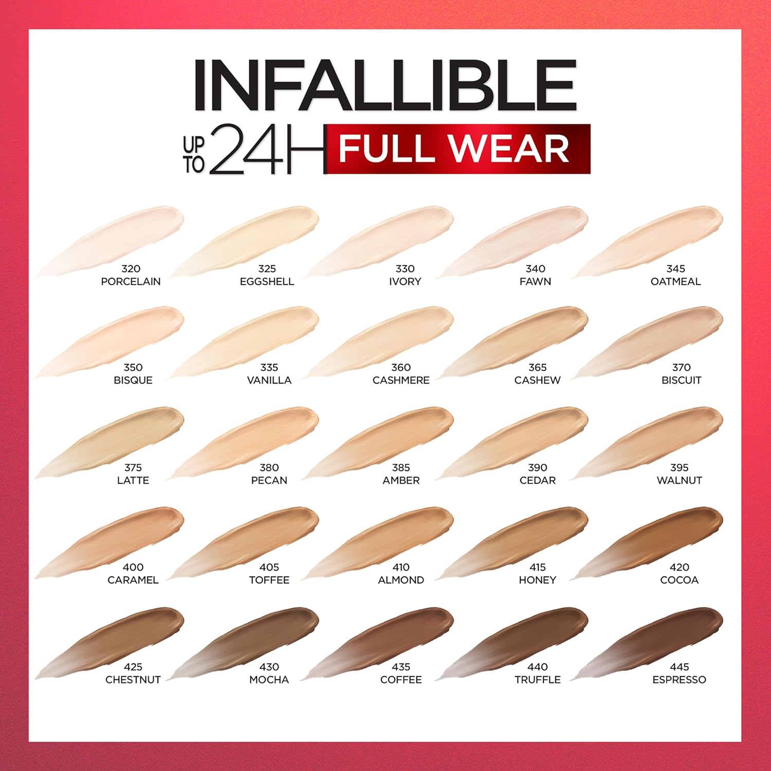 L’oreal Paris Cosmetics – Corrector impermeable, cobertura completa, vainilla, 0.33 onzas fluidas