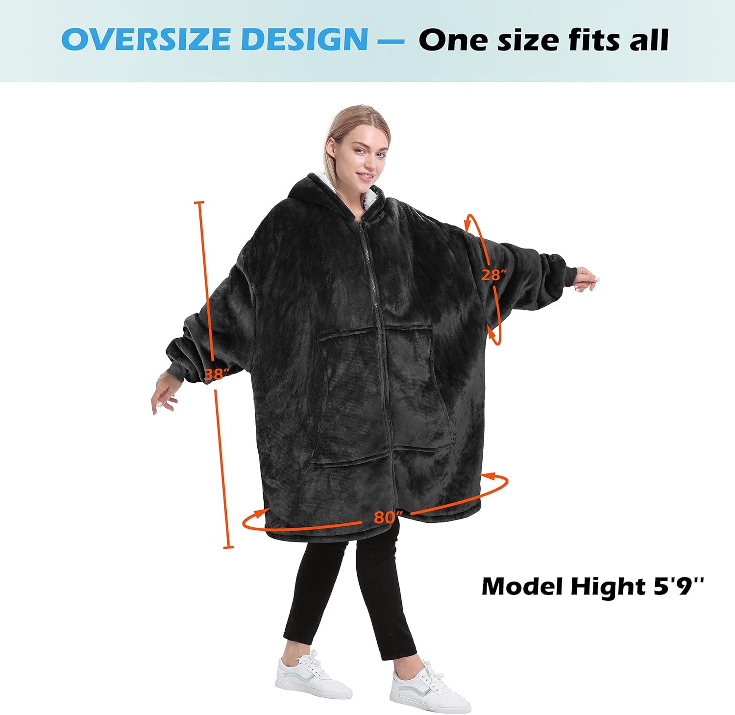 Catalonia Sudadera con capucha y cremallera, chaqueta Sherpa de gran tamaño, regalo para ella