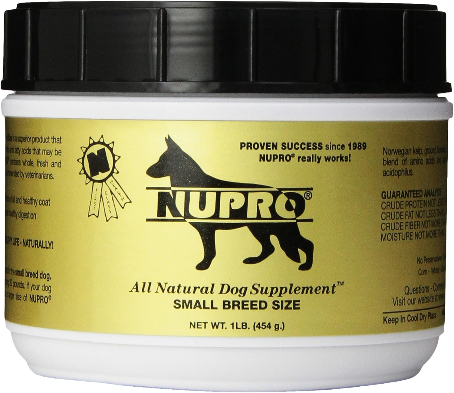 Suplemento natural para perros Nutri-Pet Nupro., Razas pequeñas