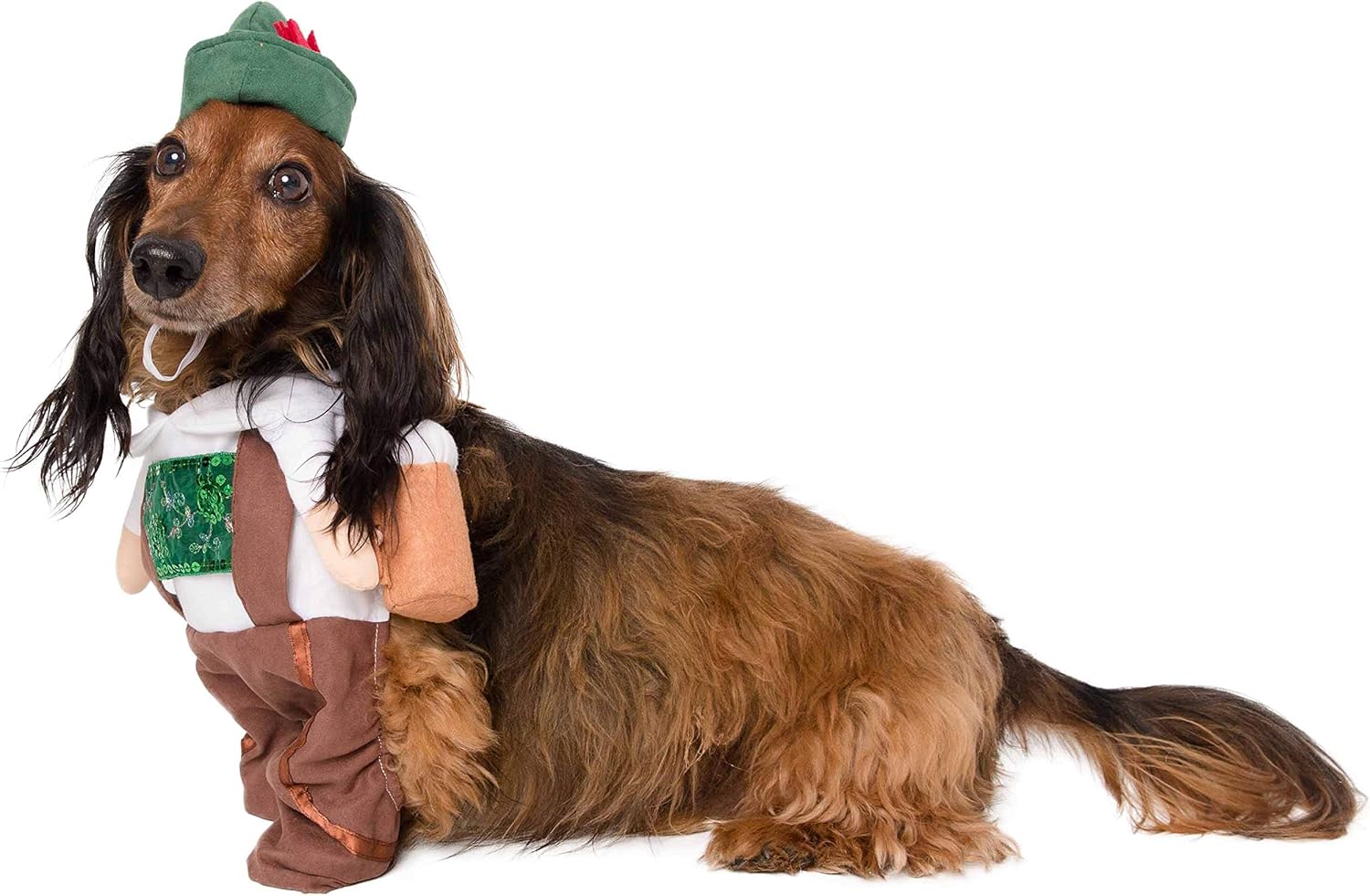 Pet Krewe – Disfraz de perro y gato alemán Oktoberfest, disfraz de perro de Halloween Barktoberfest, perfecto para Halloween, Navidad, fiestas,
