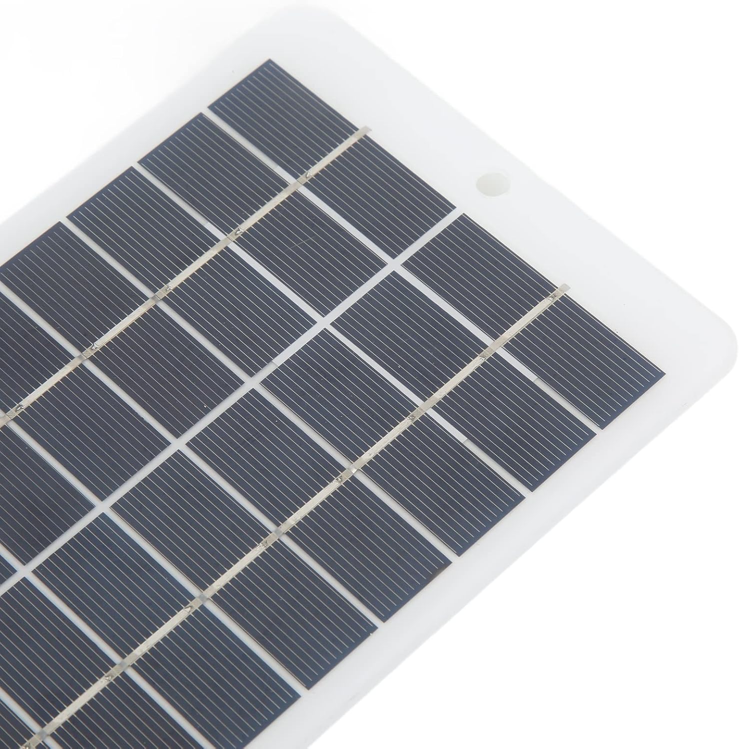 Panel solar, alta tasa de conversión portátil de 12 V de silicona policristalina de carga de panel solar, kit de panel solar para luces de
