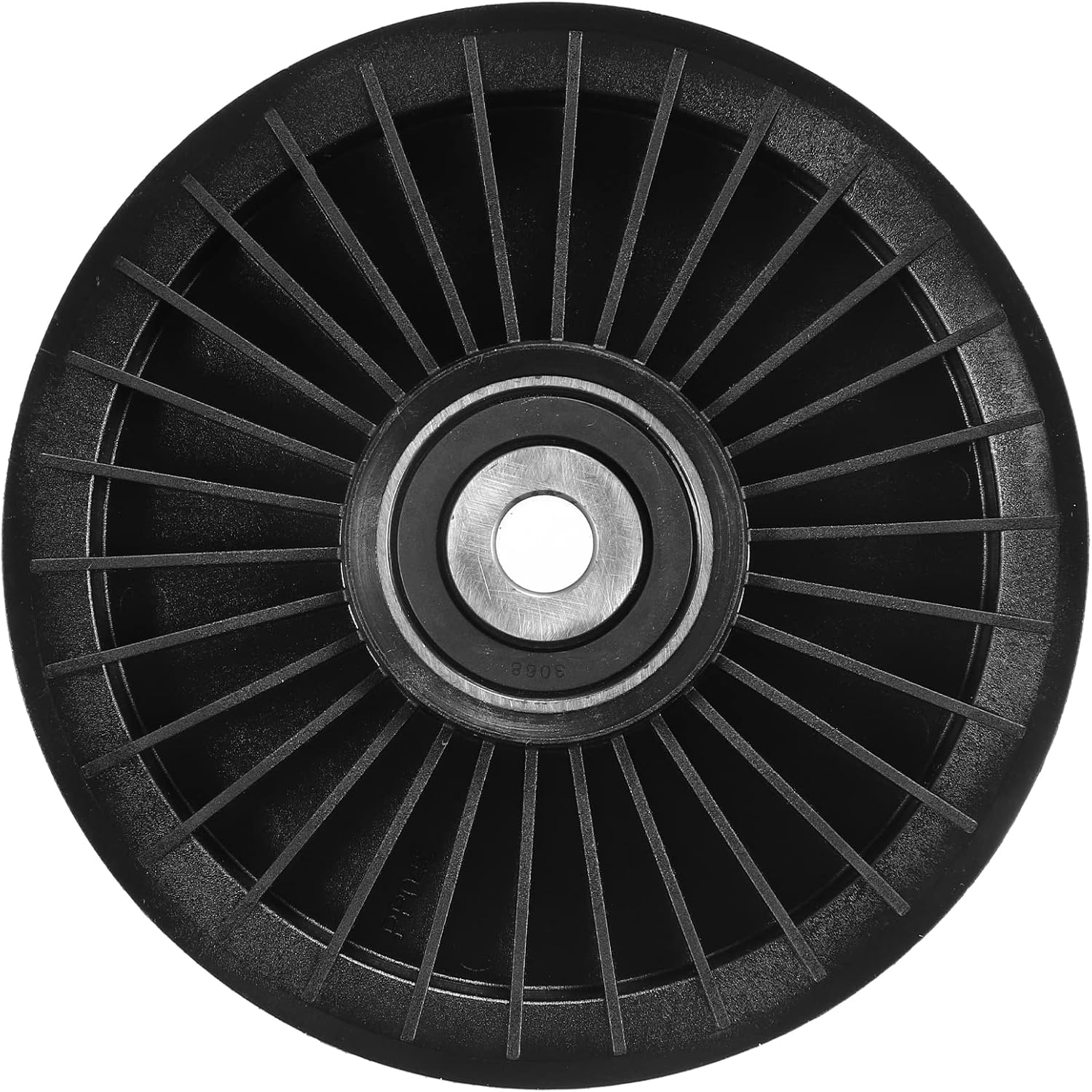 X AUTOHAUX 6112340193 Polea de guía de desviación de polea tensora de correa de transmisión para Mercedes-Benz CLS 550 2012-2018
