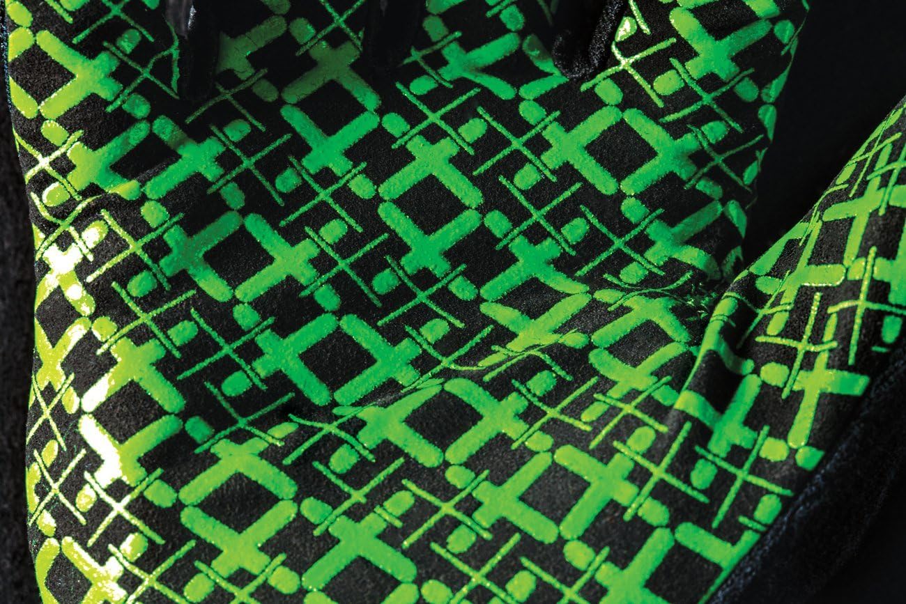 Ironclad EXO EXO2-MGG-03-M, guantes de trabajo, agarre con infusión de silicona, (1 par), color negro y verde